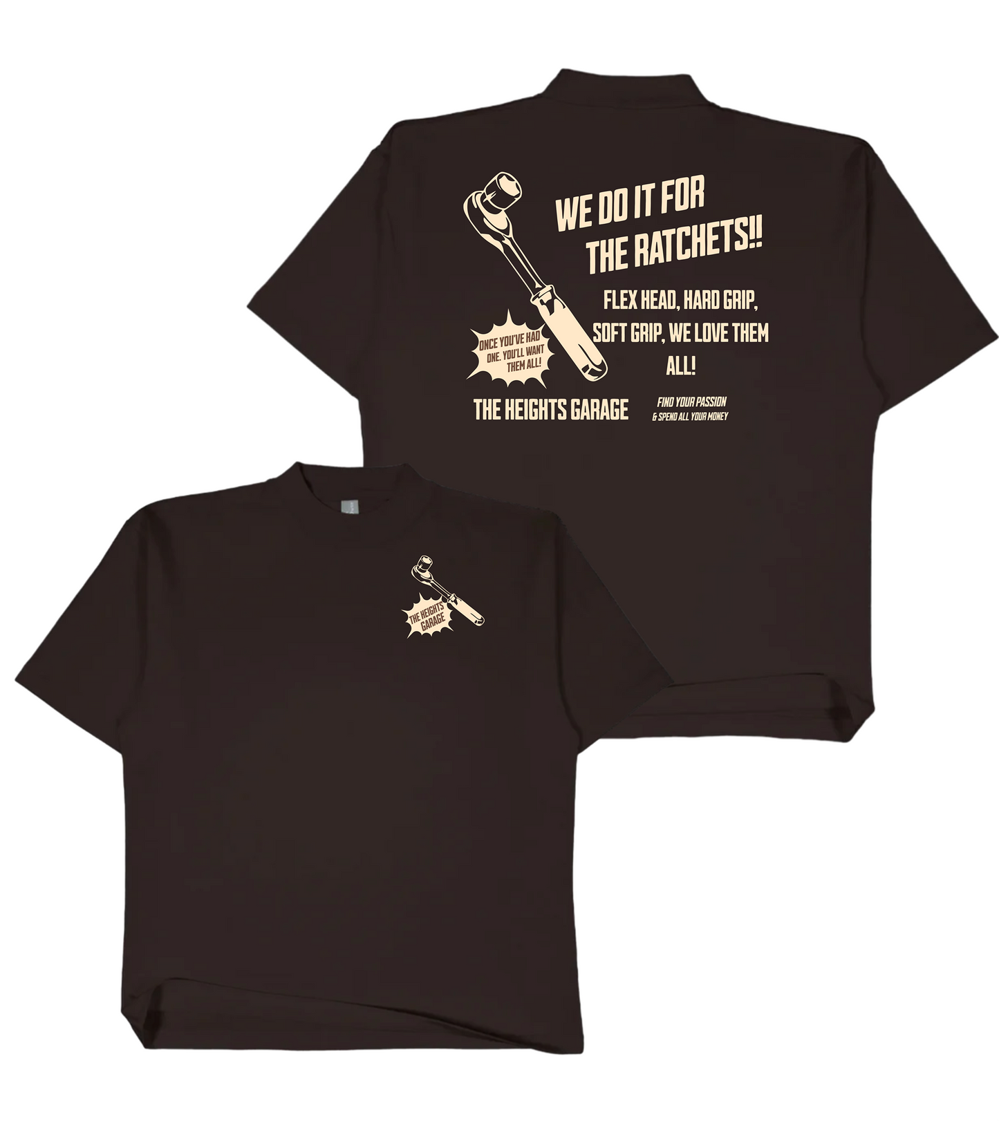 “Do It For The Ratchets” Oversized Mechanic T-Shirt